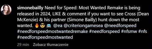Ponovno je započela priča o remakeu Need for Speed: Most Wanteda TEHIX