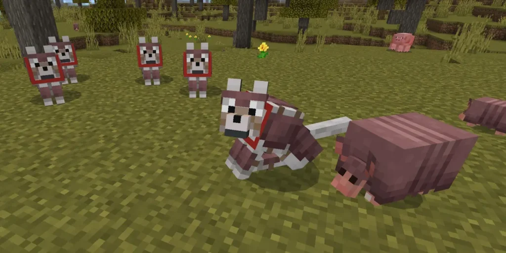 Minecraft 1.21. donosi oklop za vukove TEHIX