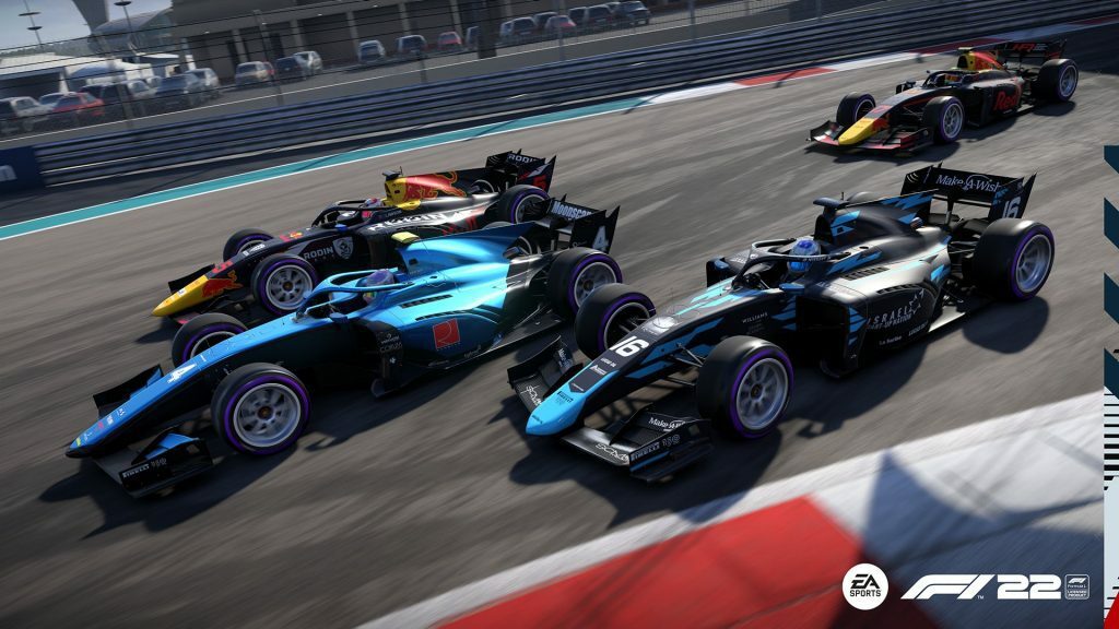 F1 22 konačno dobila Formula 2 roster TEHIX
